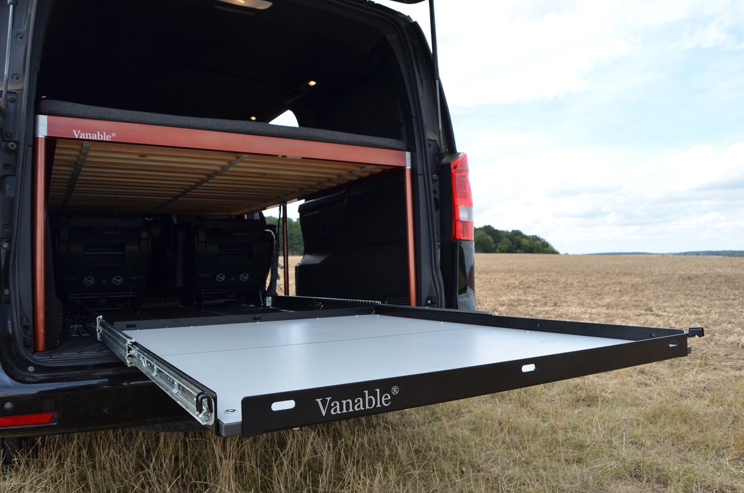 Vanable Heckauszge | Vanable  Macht jeden VAN zum Wohnmobil