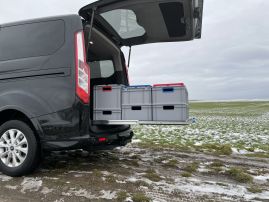 Ford Heckauszug Heckklappe offen