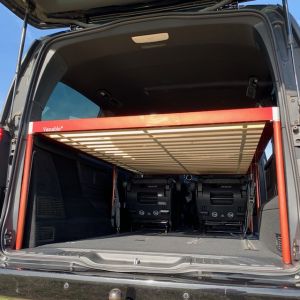 thumb Aufbau Campingbett Busbett Vanable 14